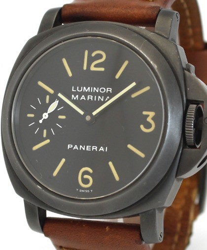 La Clessidra Orologi - Officine Panerai Luminor Marina PVD t-swiss-t  B-serial