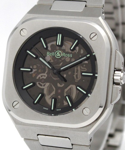 La Clessidra Orologi - Bell \u0026 Ross BR 05 Skeleton Nightlum Limited Ed.- New  7/2021 Full set