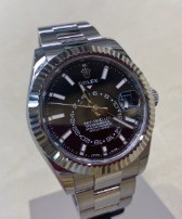 Rolex Sky-Dweller acciaio oro bianco