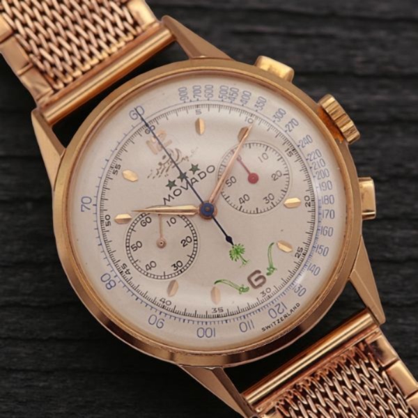Movado Chonograph Rose Gold