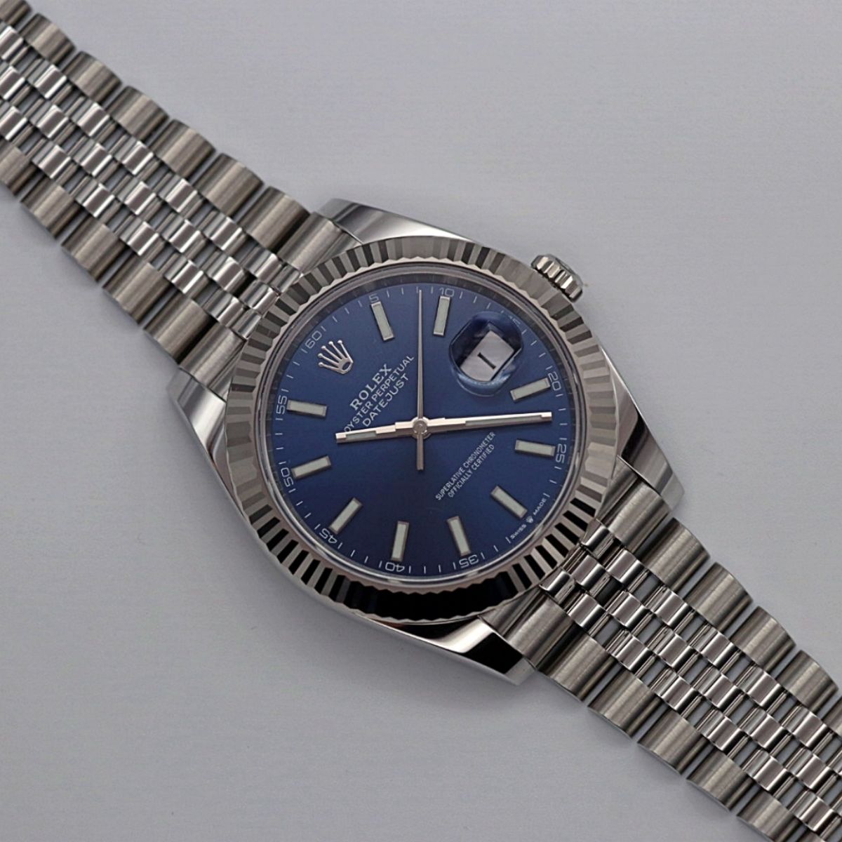 Martino Sassella - Rolex Datejust II Blue Dial