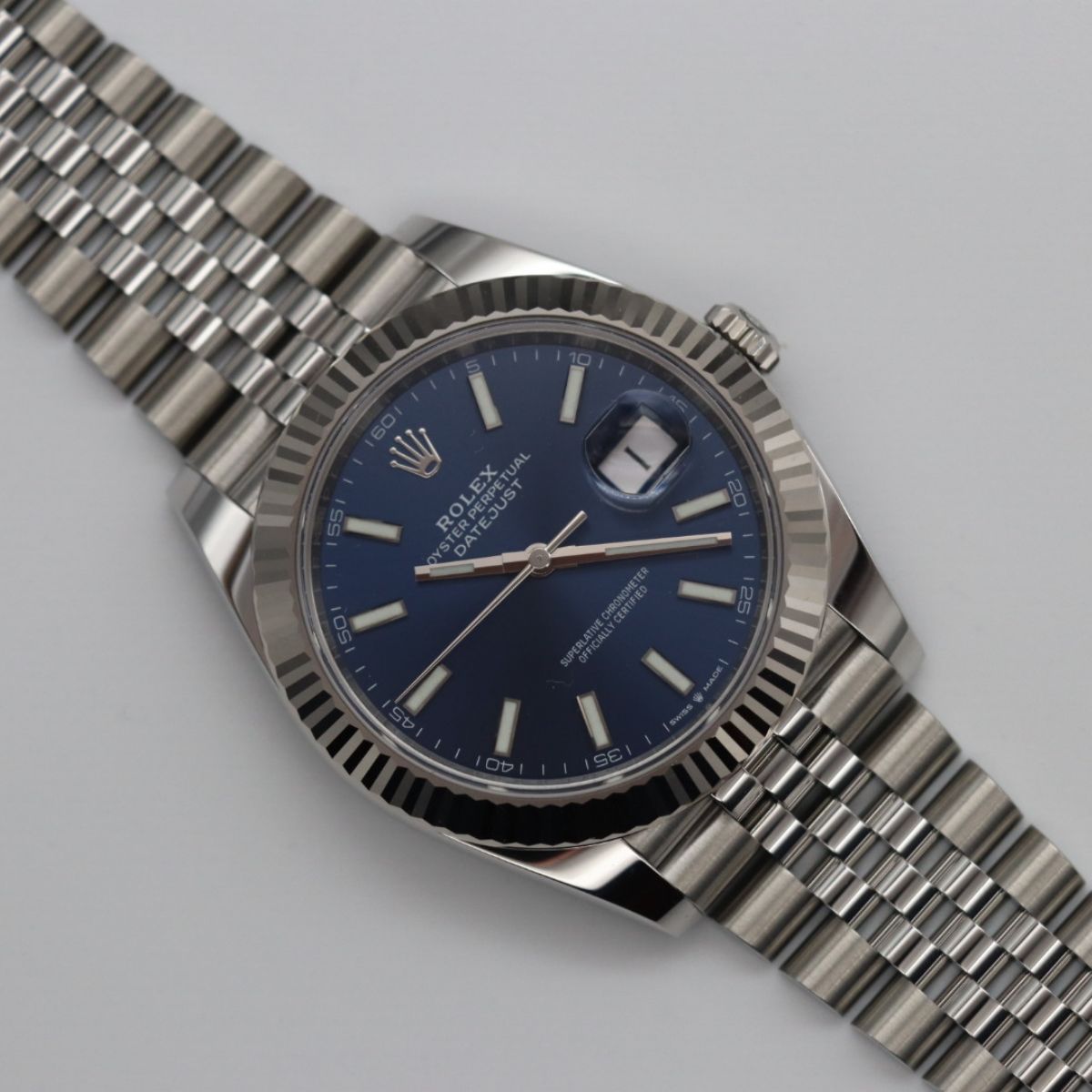 Martino Sassella - Rolex Datejust II Blue Dial