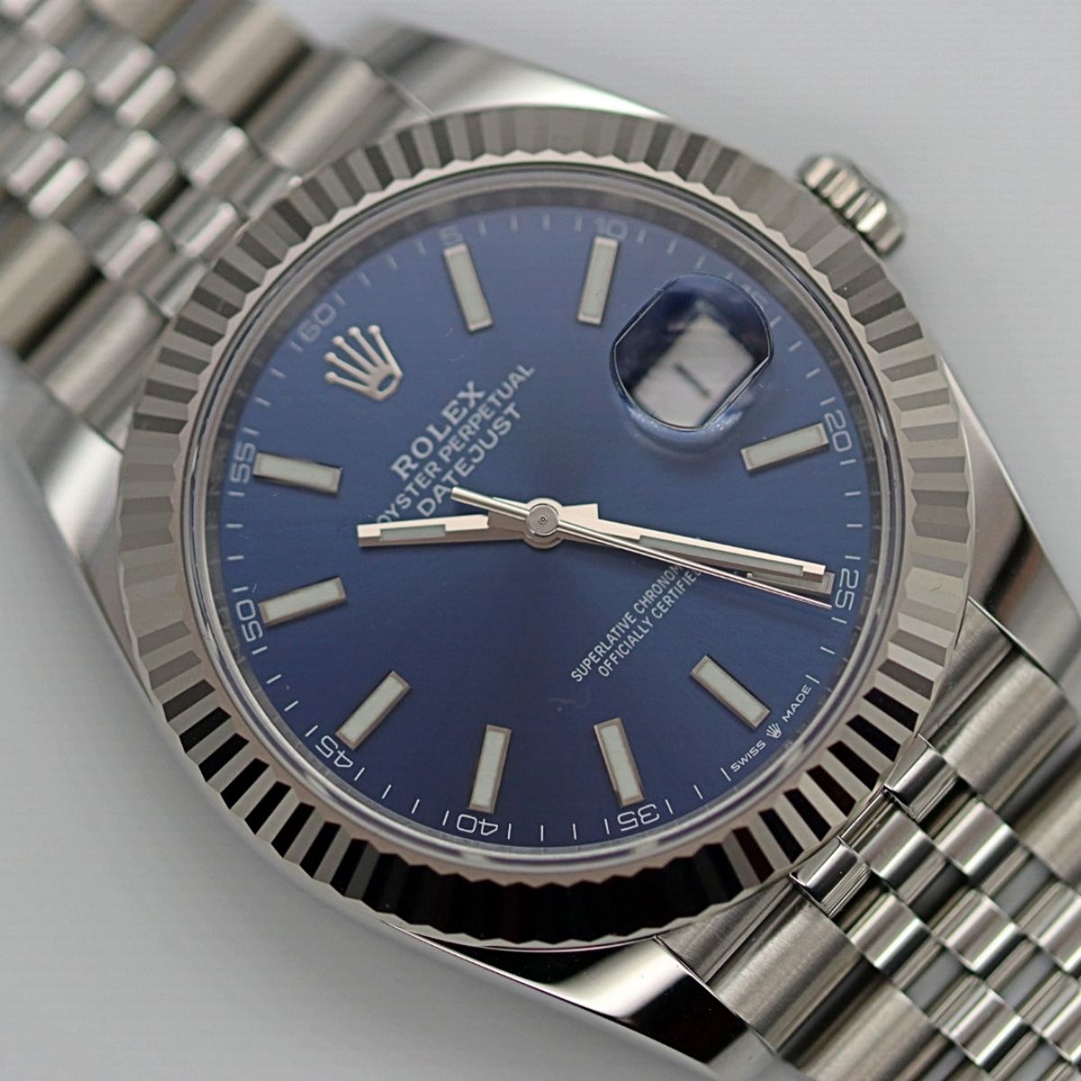 Martino Sassella - Rolex Datejust II Blue Dial