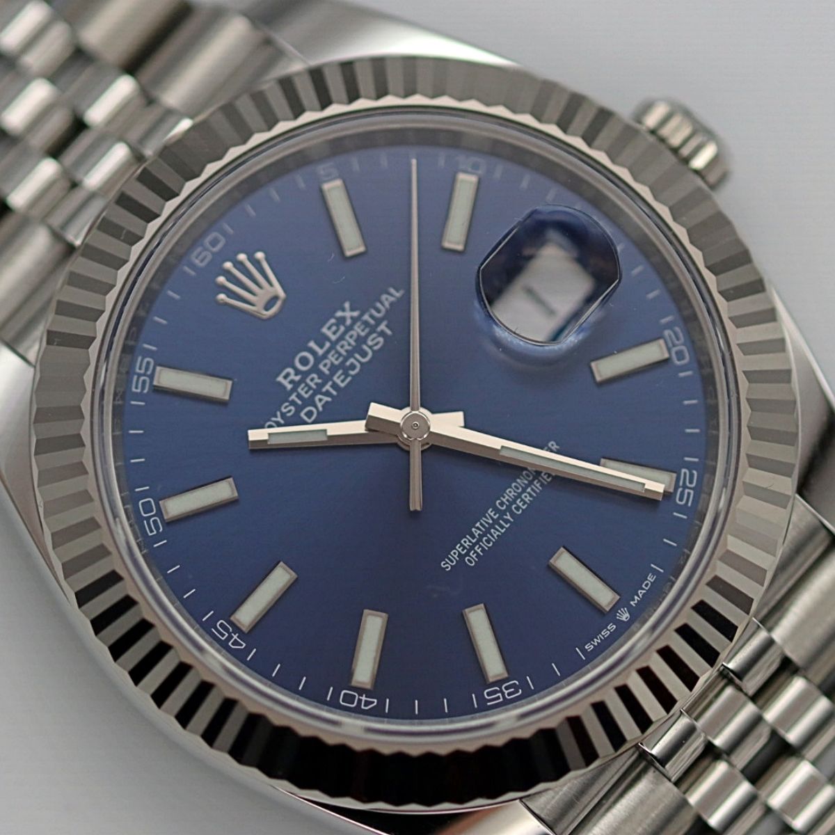 Martino Sassella - Rolex Datejust II Blue Dial