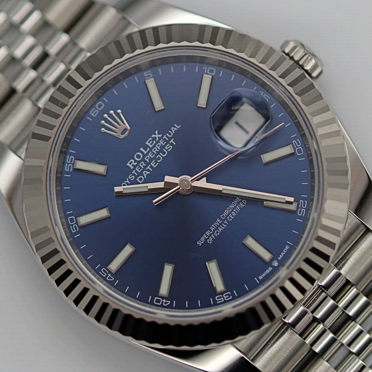 Martino Sassella - Rolex Datejust II Blue Dial