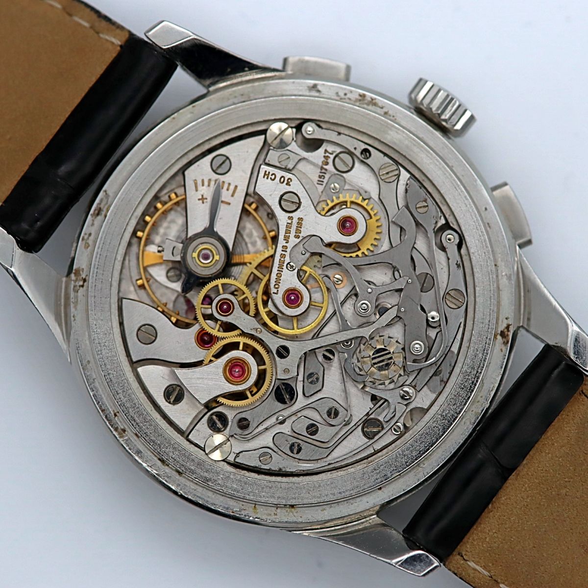 Sassella Orologi Longines Chrono 30 Ch Pulsometer and Breathometer Scale