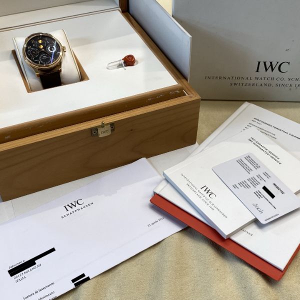 IWC Portoghese Perpetual Calendar IW 502102
