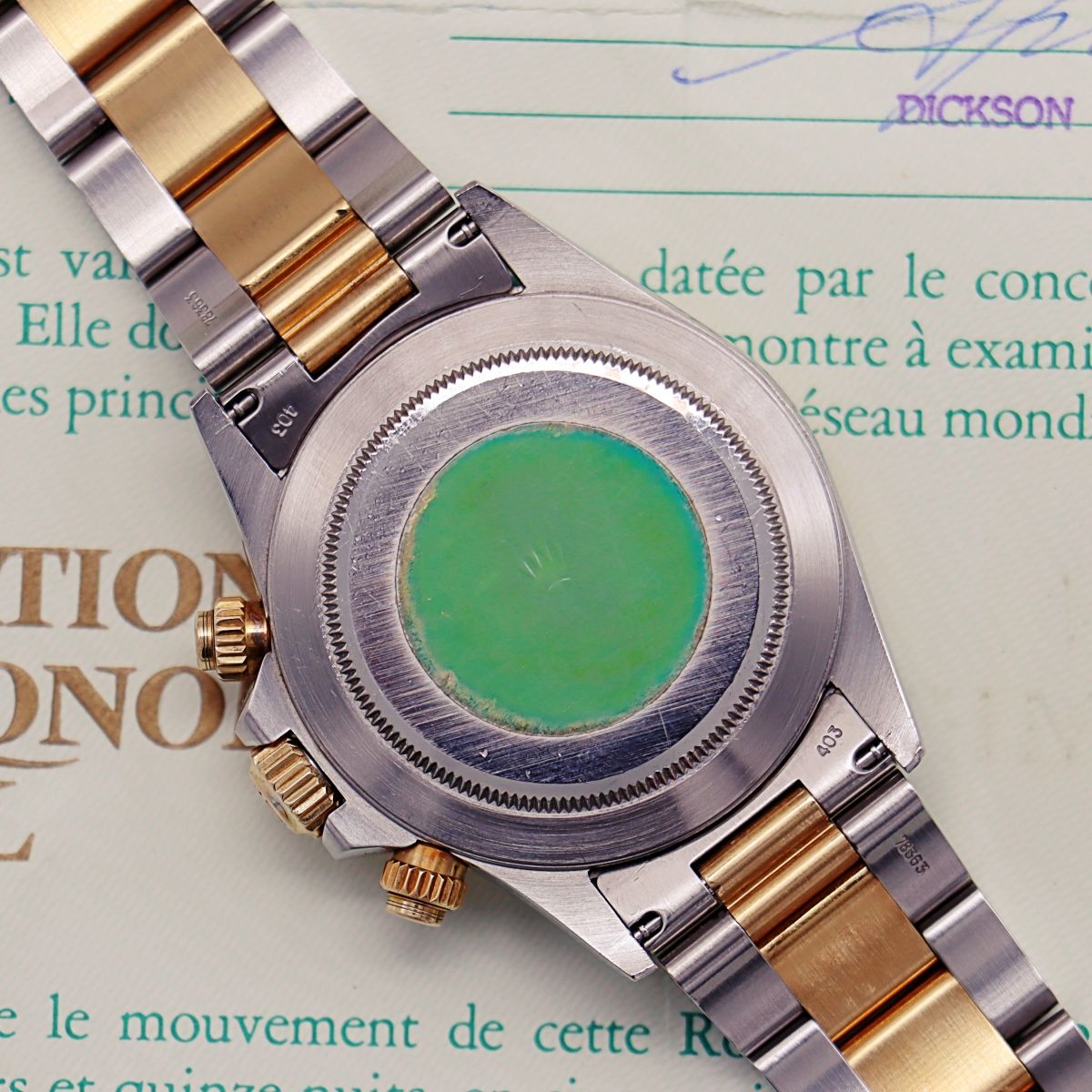 Martino Sassella - Rolex Cosmograph Daytona Steel and Gold
