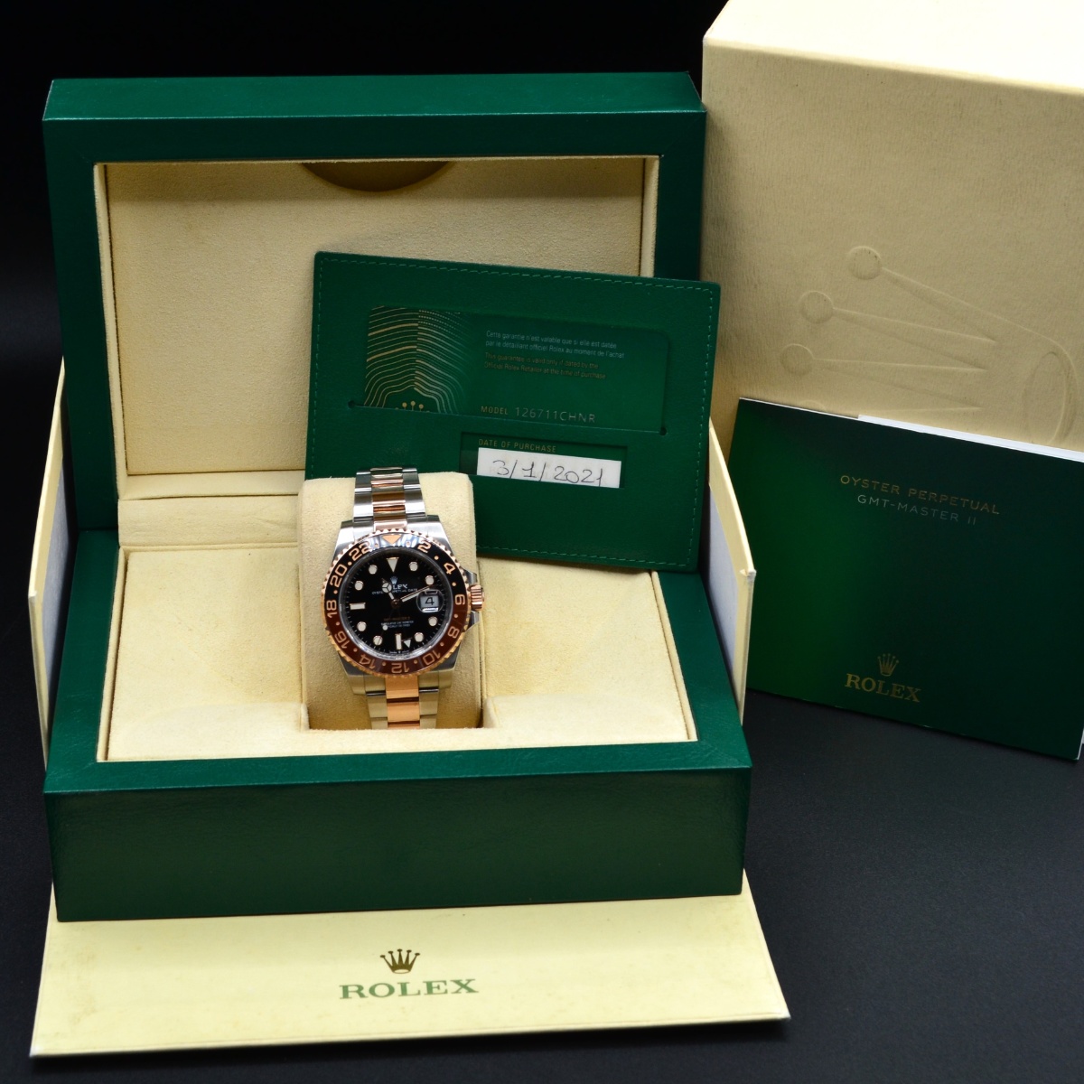 Gianni Simei - vendita orologi a Roma - Rolex GMT-Master II 126711CHNR