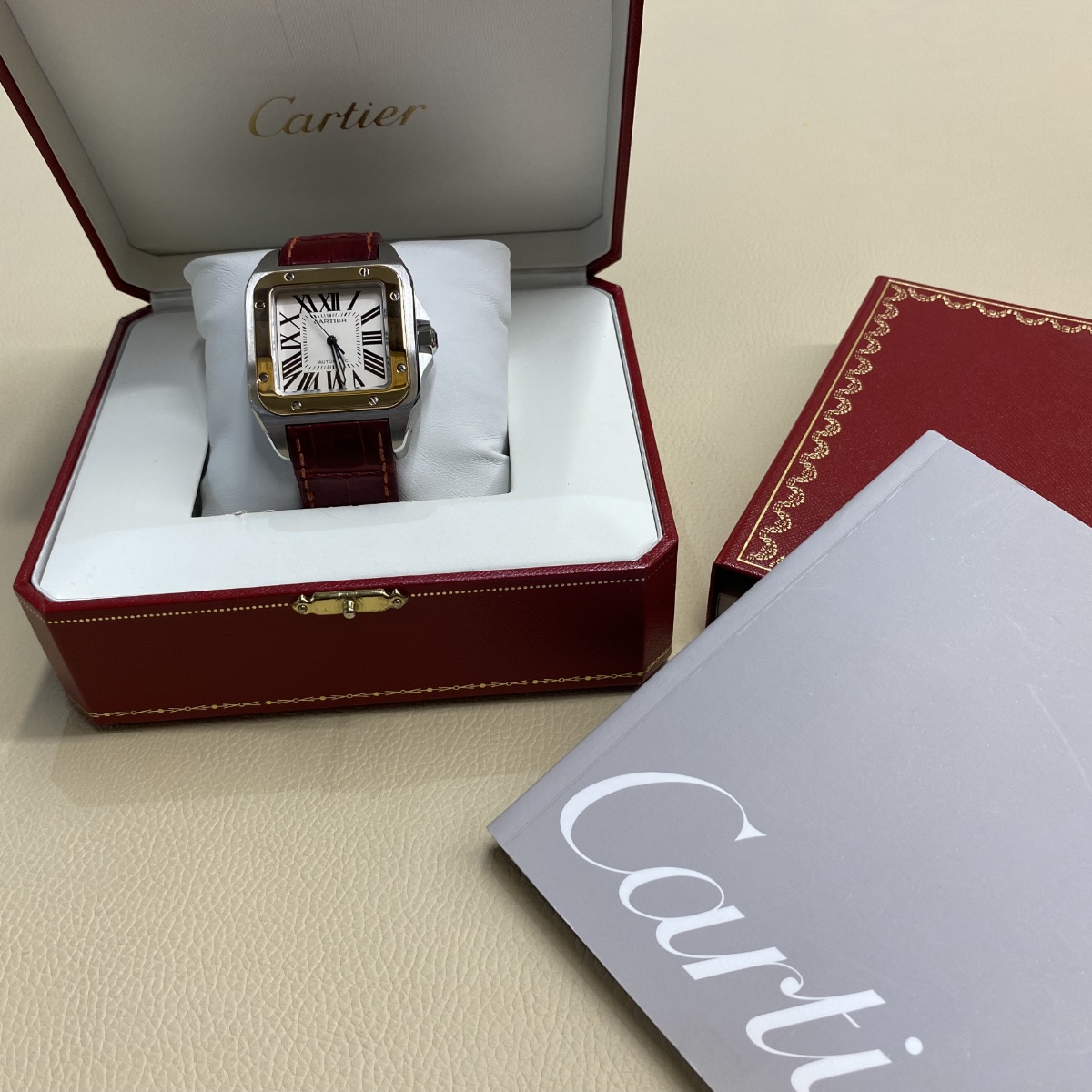 Il Duca orologi - Cartier Santos 100 a Milano