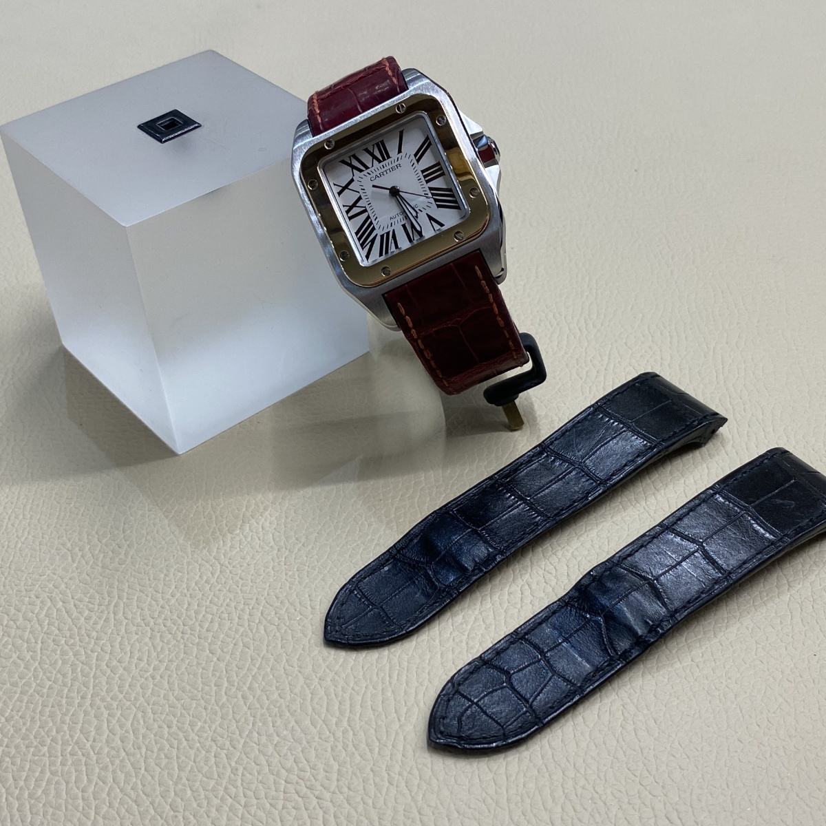 Il Duca orologi - Cartier Santos 100 a Milano
