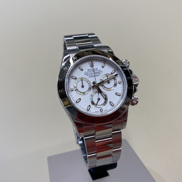 Rolex Cosmograph Daytona 116520 White Dial Chromalight