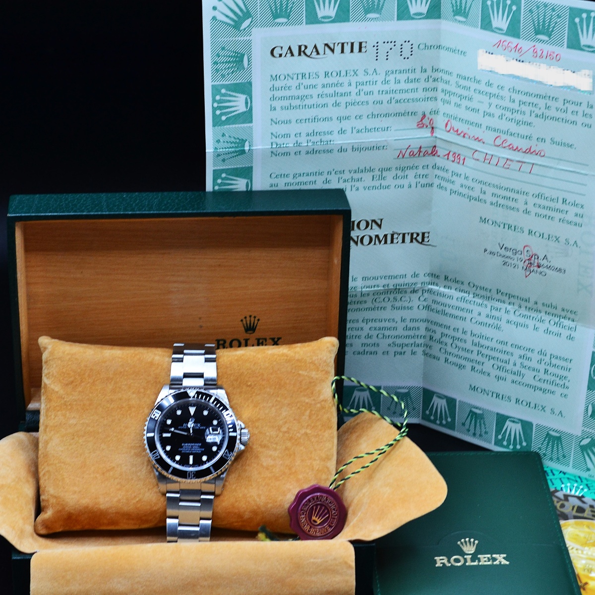 Gianni Simei - vendita orologi a Roma - Rolex Submariner