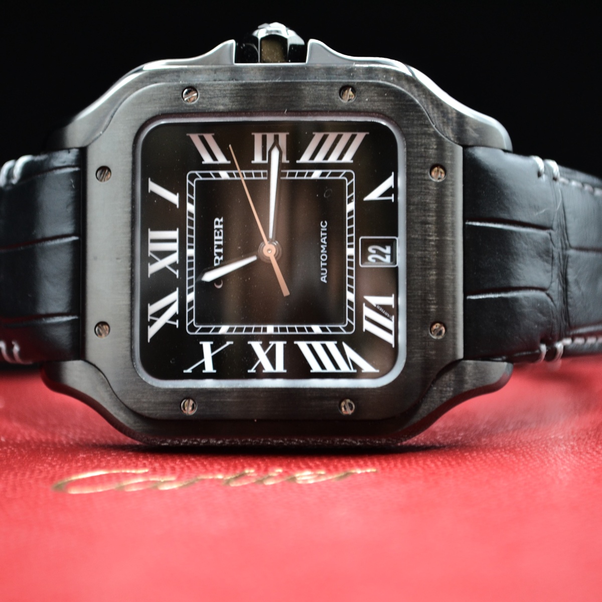 Gianni Simei - vendita orologi a Roma - Cartier Santos de Cartier Galbée