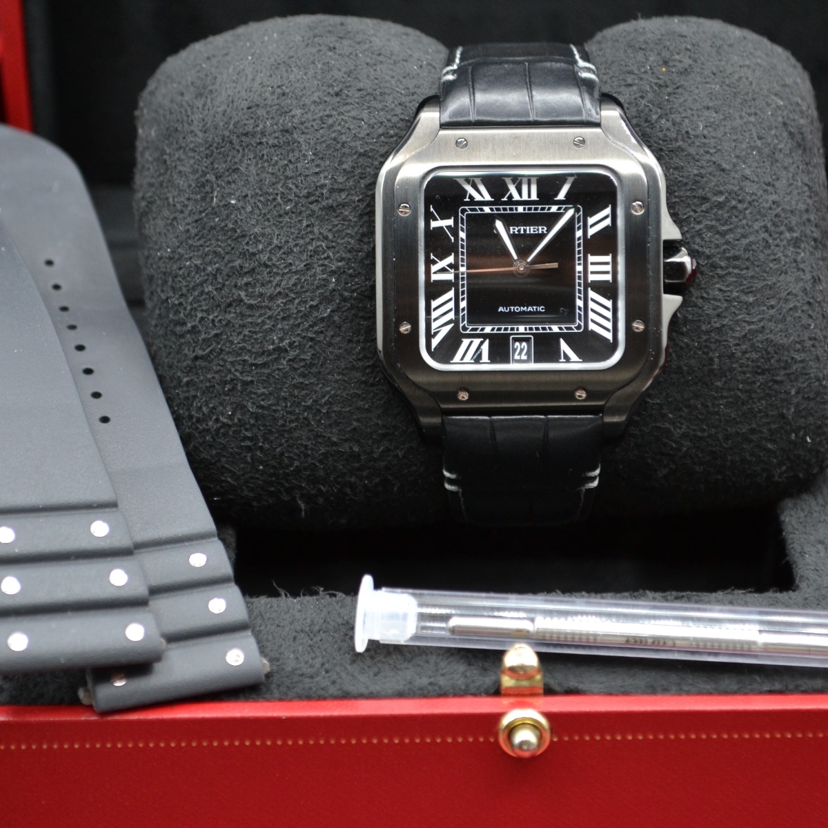 Gianni Simei - vendita orologi a Roma - Cartier Santos de Cartier Galbée