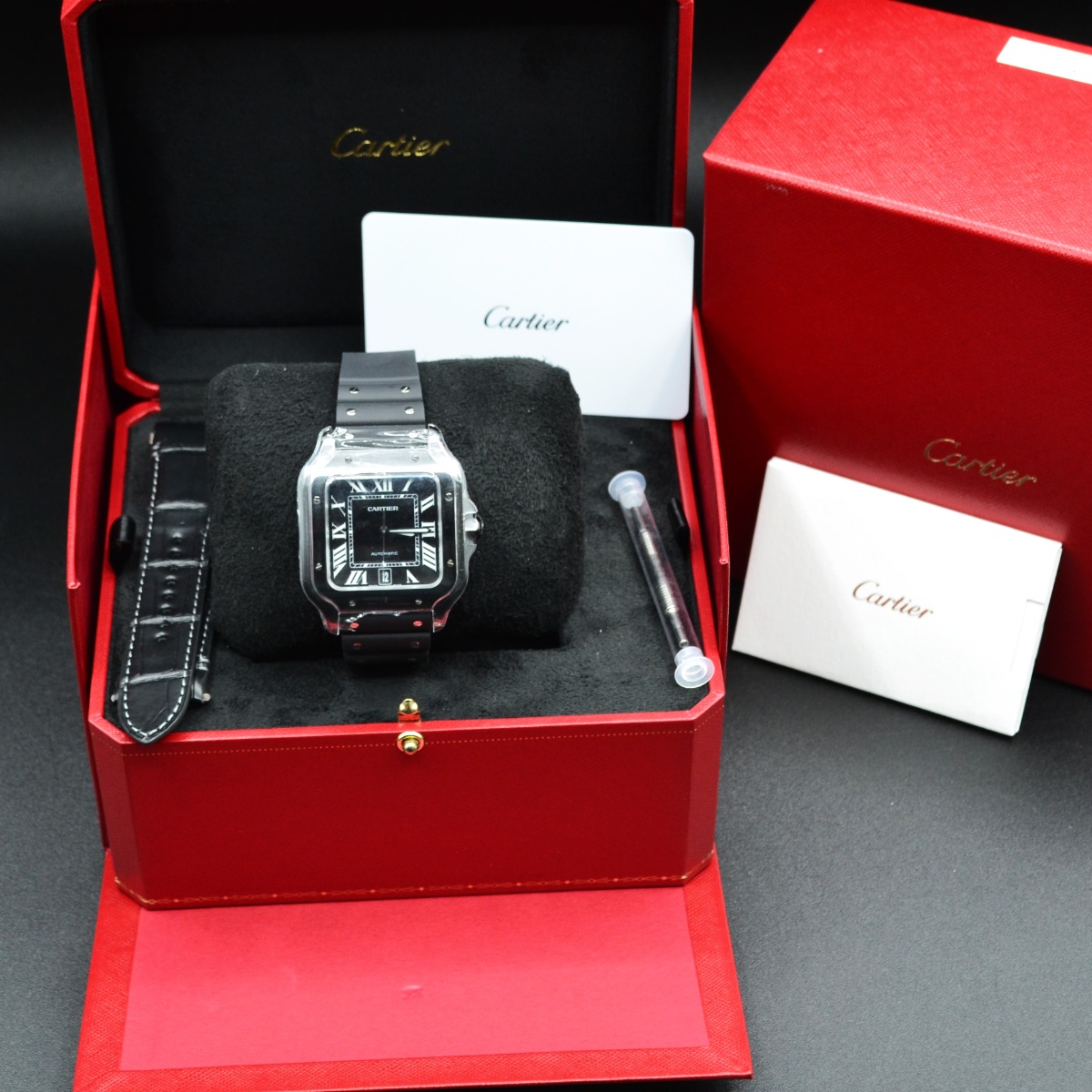 Gianni Simei - vendita orologi a Roma - Cartier Santos de Cartier Galbée