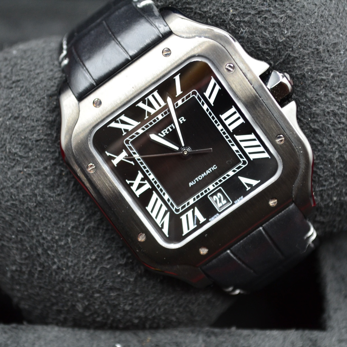 Gianni Simei - vendita orologi a Roma - Cartier Santos de Cartier Galbée