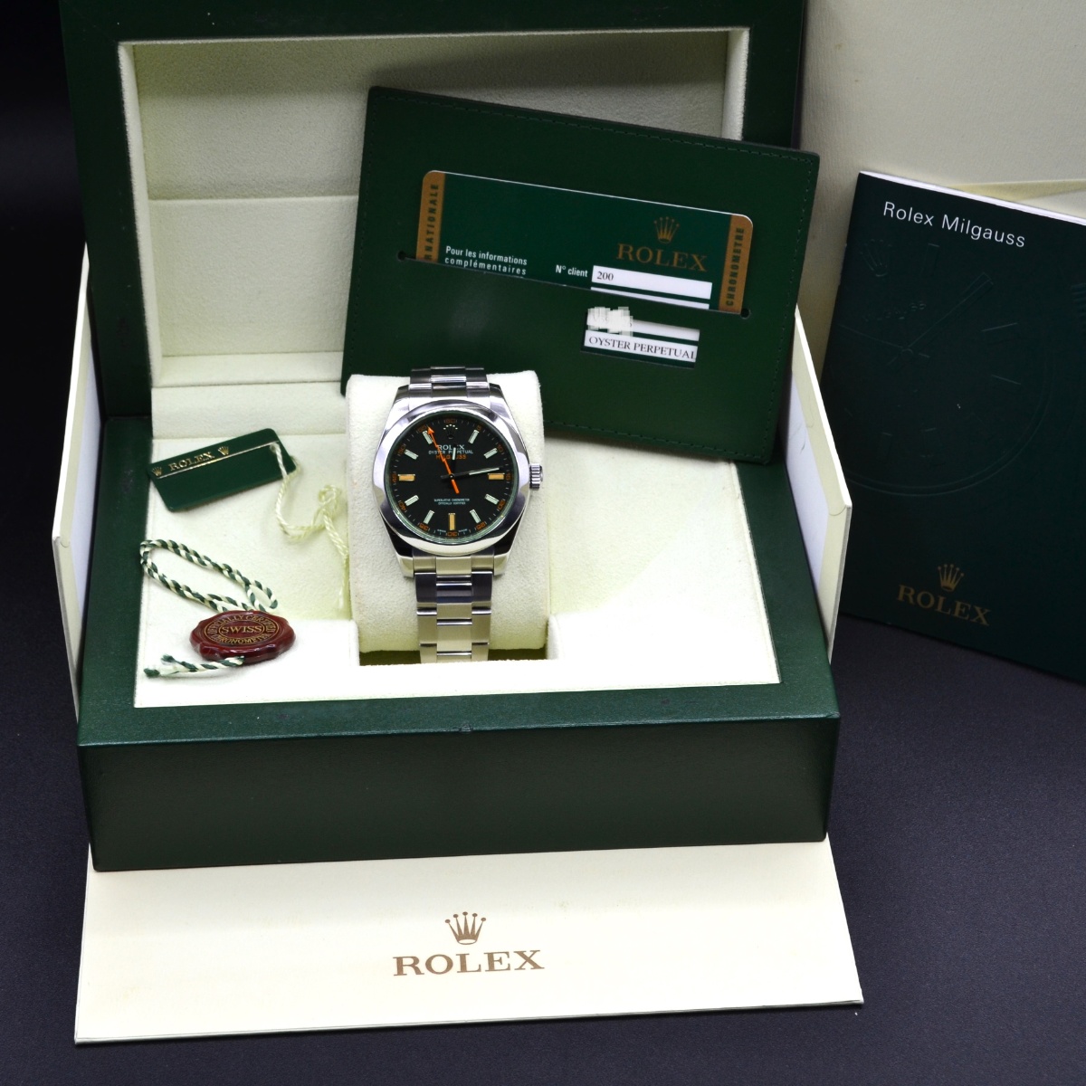 Gianni Simei - vendita orologi a Roma - Rolex Milgauss