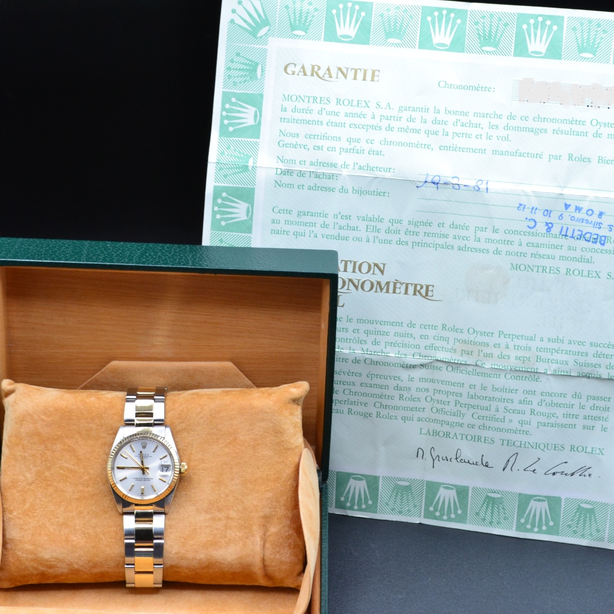 Gianni Simei - vendita orologi a Roma - Rolex Datejust 31