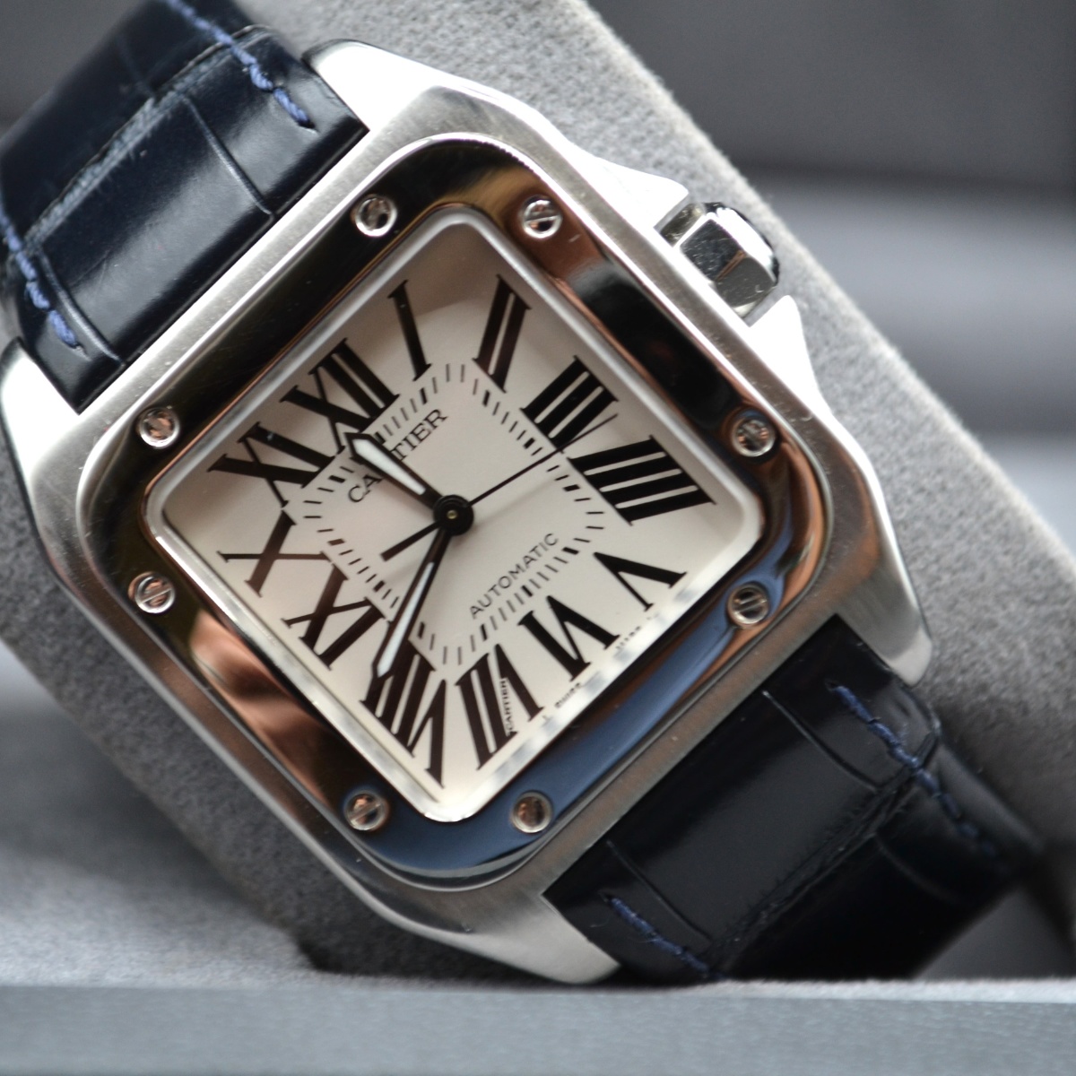 Gianni Simei - vendita orologi a Roma - Cartier Santos 100