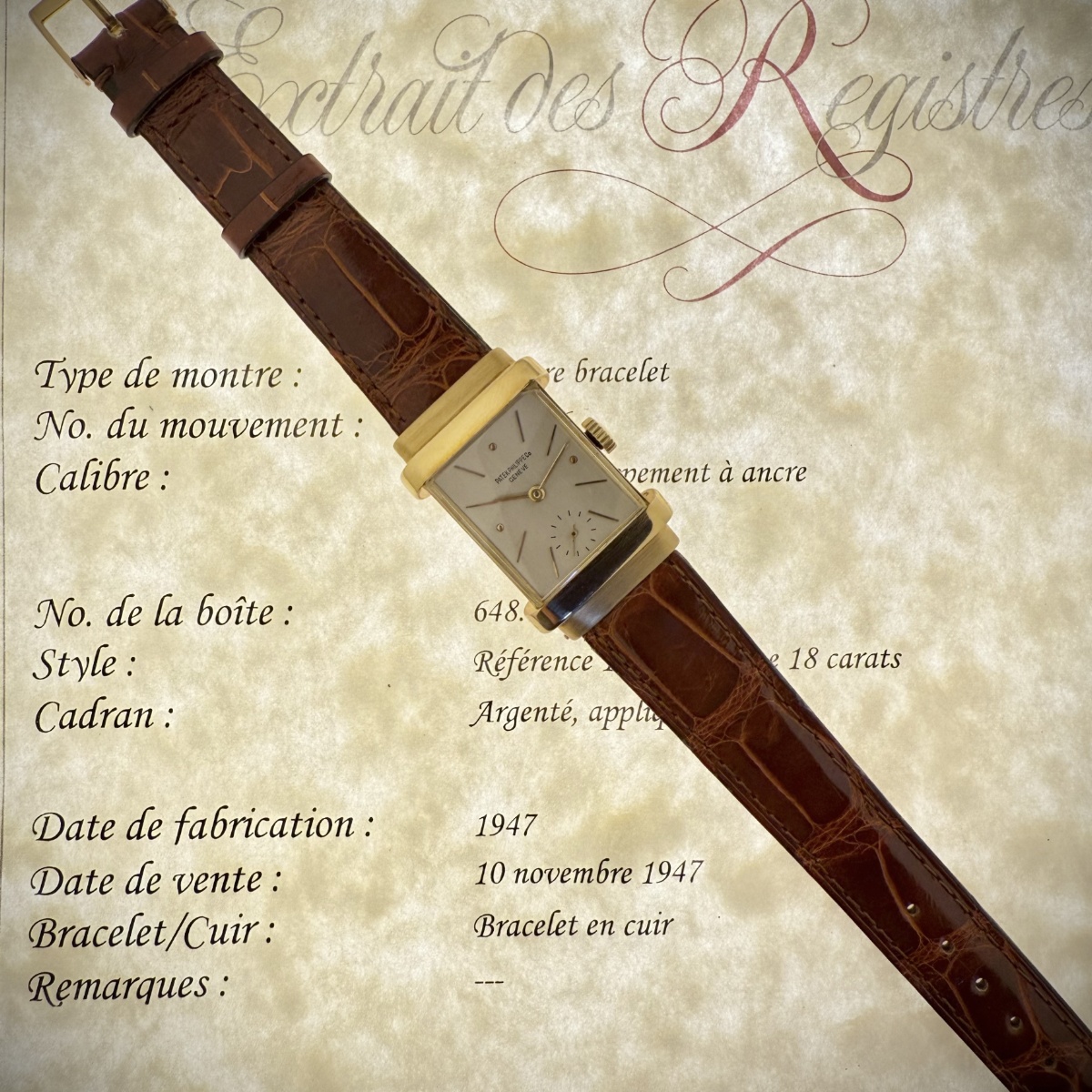 L'angolo d'oro - vendita orologi a Milano - Patek Philippe Tegolino