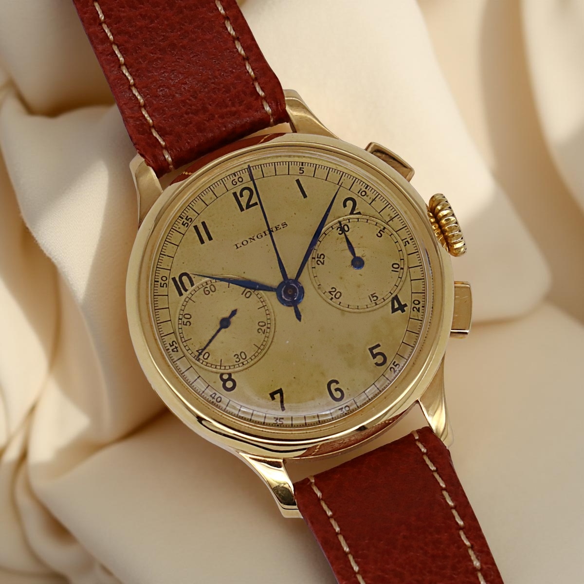 Martino Sassella - Longines Chronograph 13ZN Yellow Gold