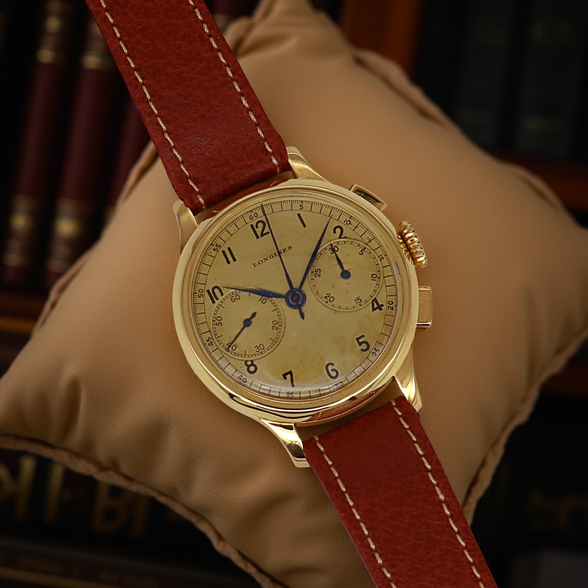 Martino Sassella - Longines Chronograph 13ZN Yellow Gold