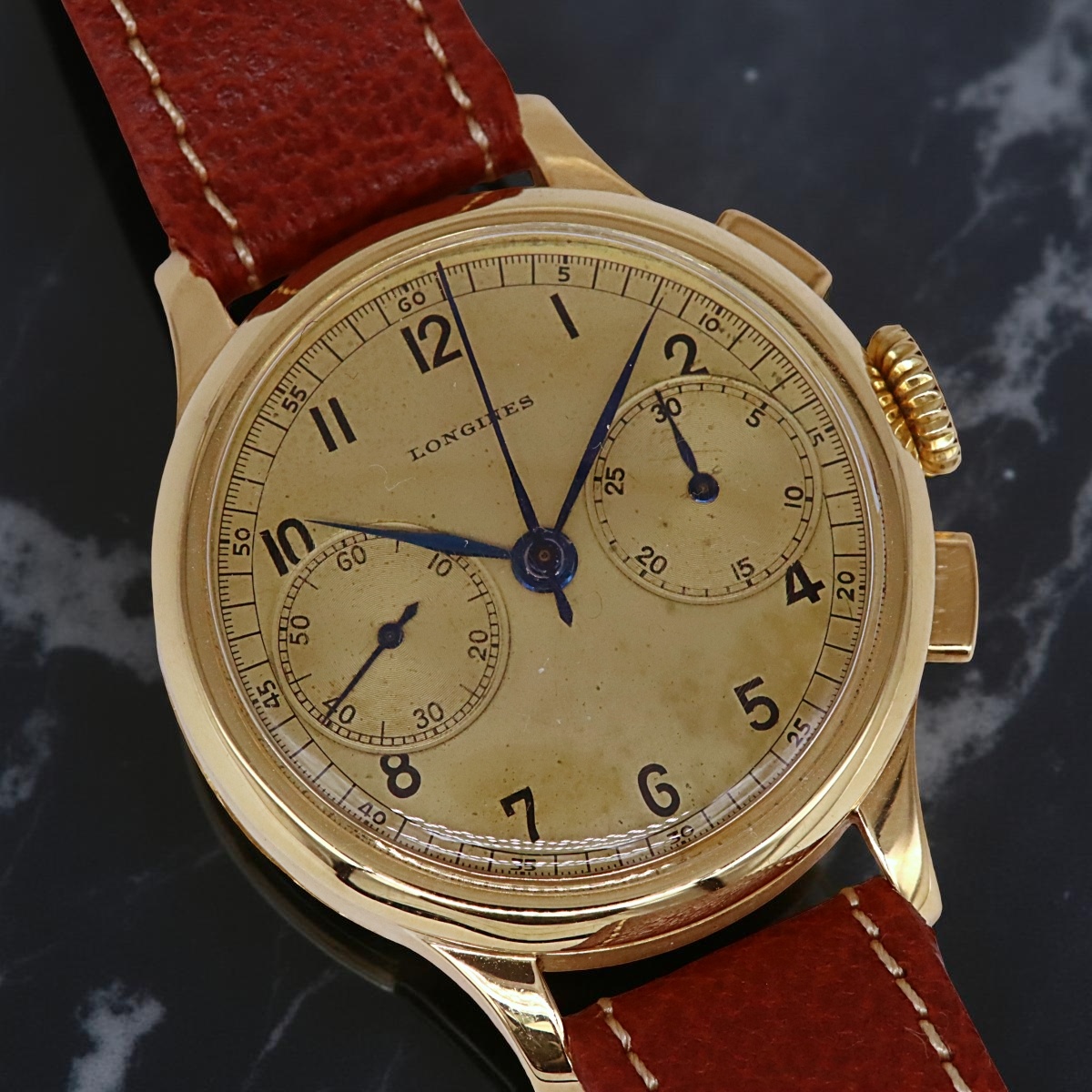Martino Sassella - Longines Chronograph 13ZN Yellow Gold