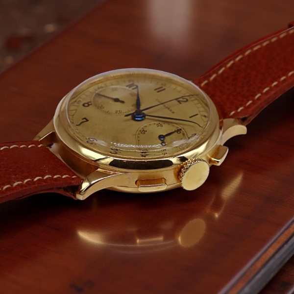 Martino Sassella - Longines Chronograph 13ZN Yellow Gold