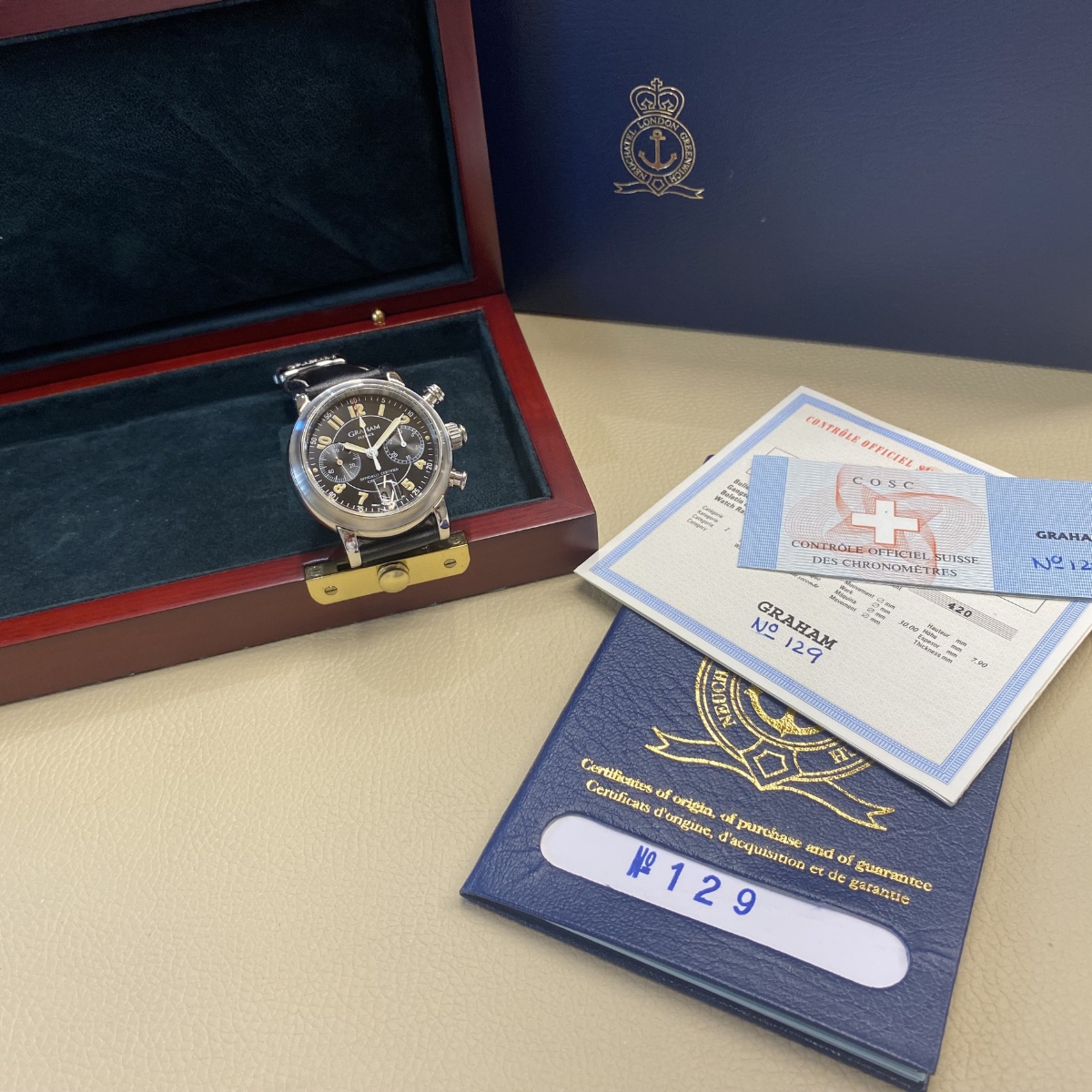 Il Duca orologi - Graham Chrono Flyback a Milano