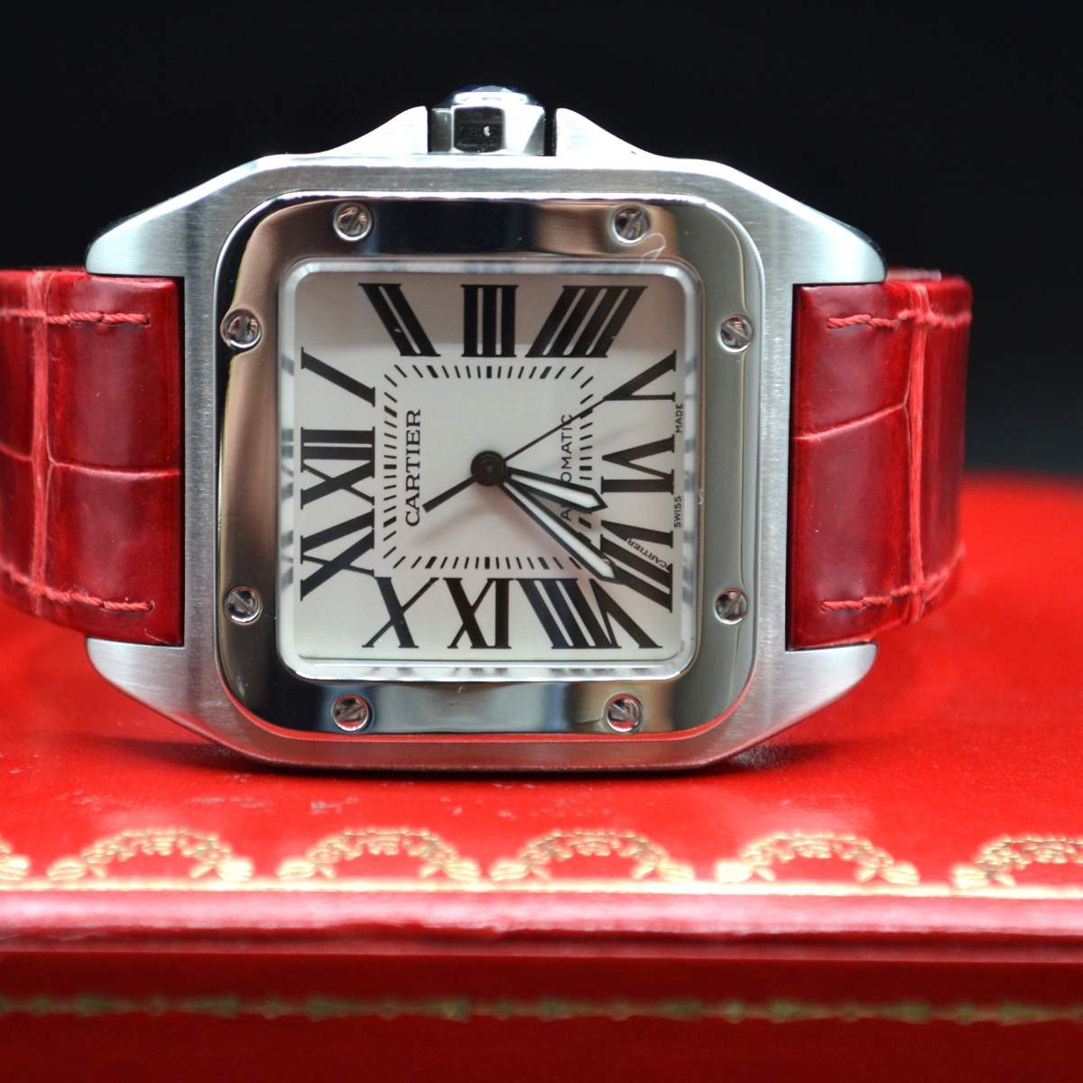 Gianni Simei - vendita orologi a Roma - Cartier Santos 100