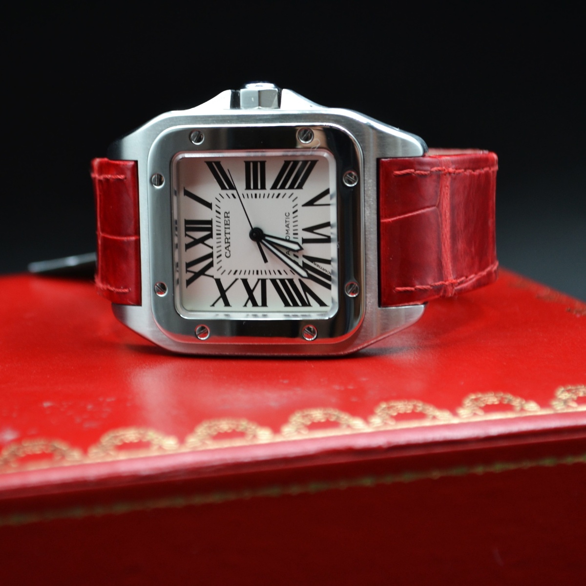 Gianni Simei - vendita orologi a Roma - Cartier Santos 100