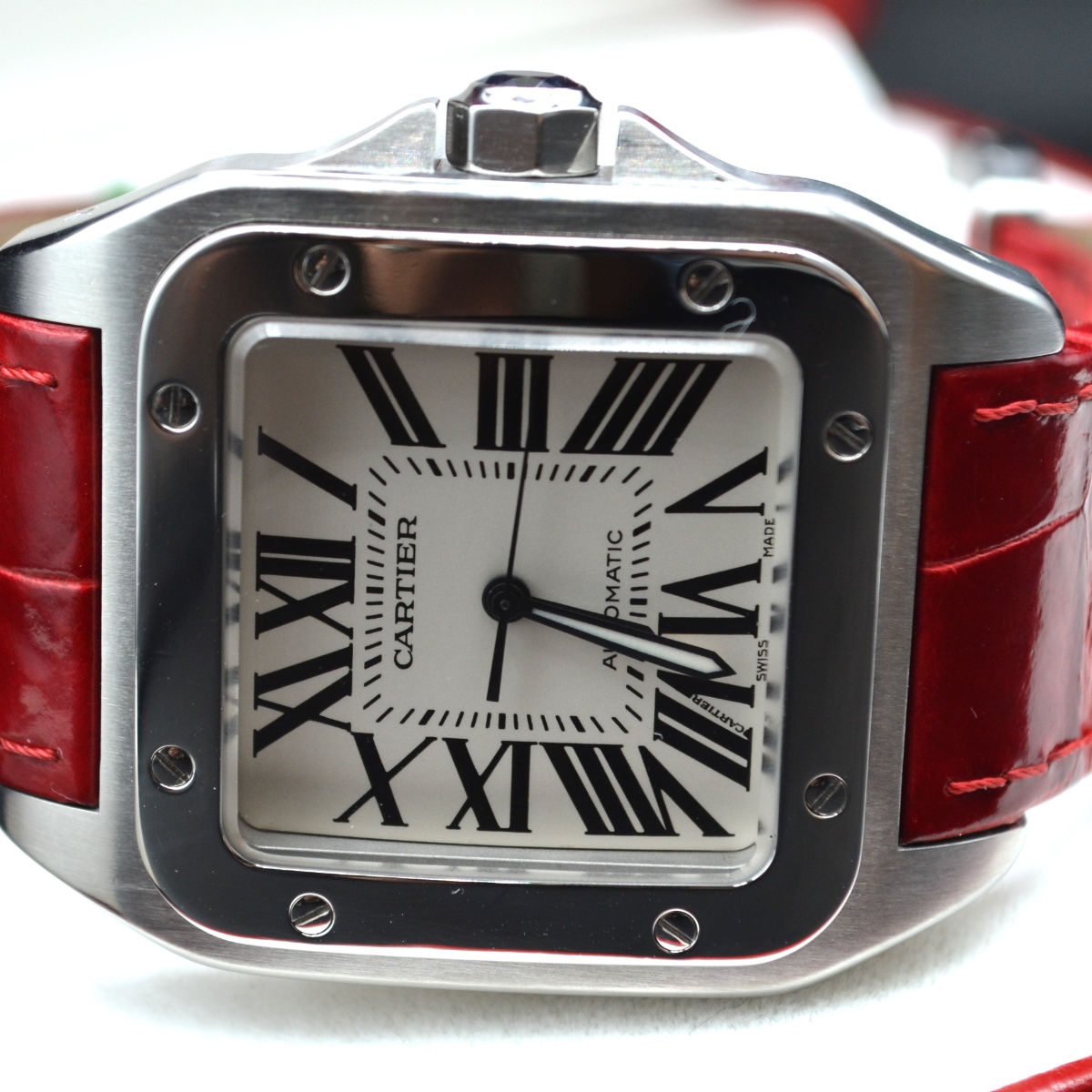 Gianni Simei - vendita orologi a Roma - Cartier Santos 100