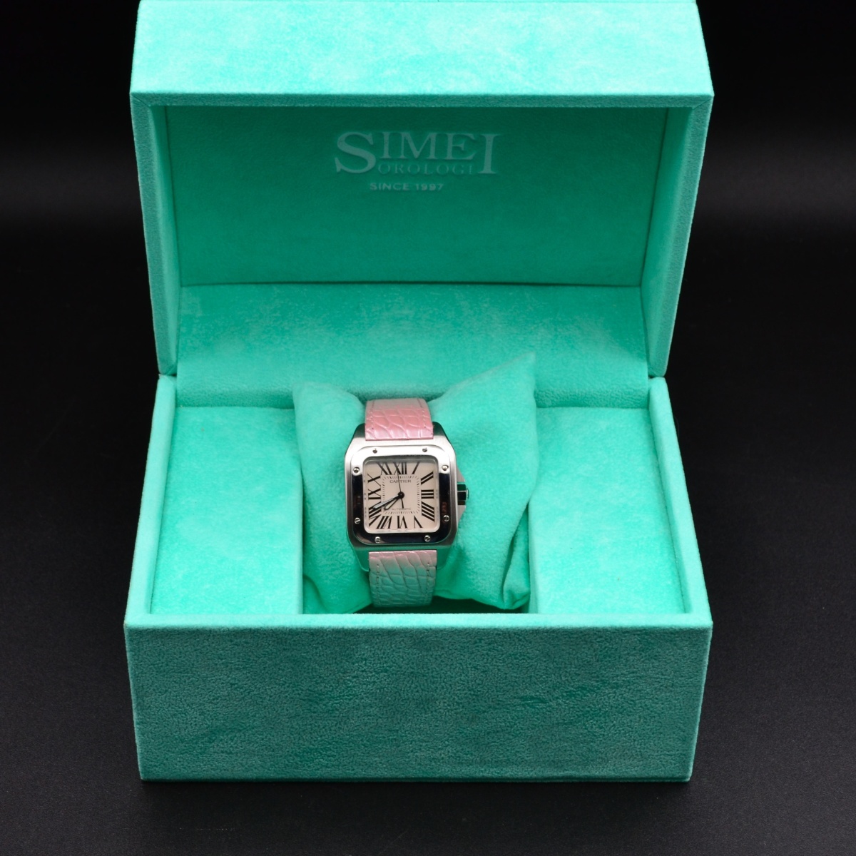 Gianni Simei - vendita orologi a Roma - Cartier Santos 100
