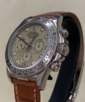 Rolex Cosmograph Daytona Rare Yellow Mop Diamonds Dial