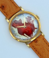 Universal Geneve Epoca Enamel Dial Lady Liberty